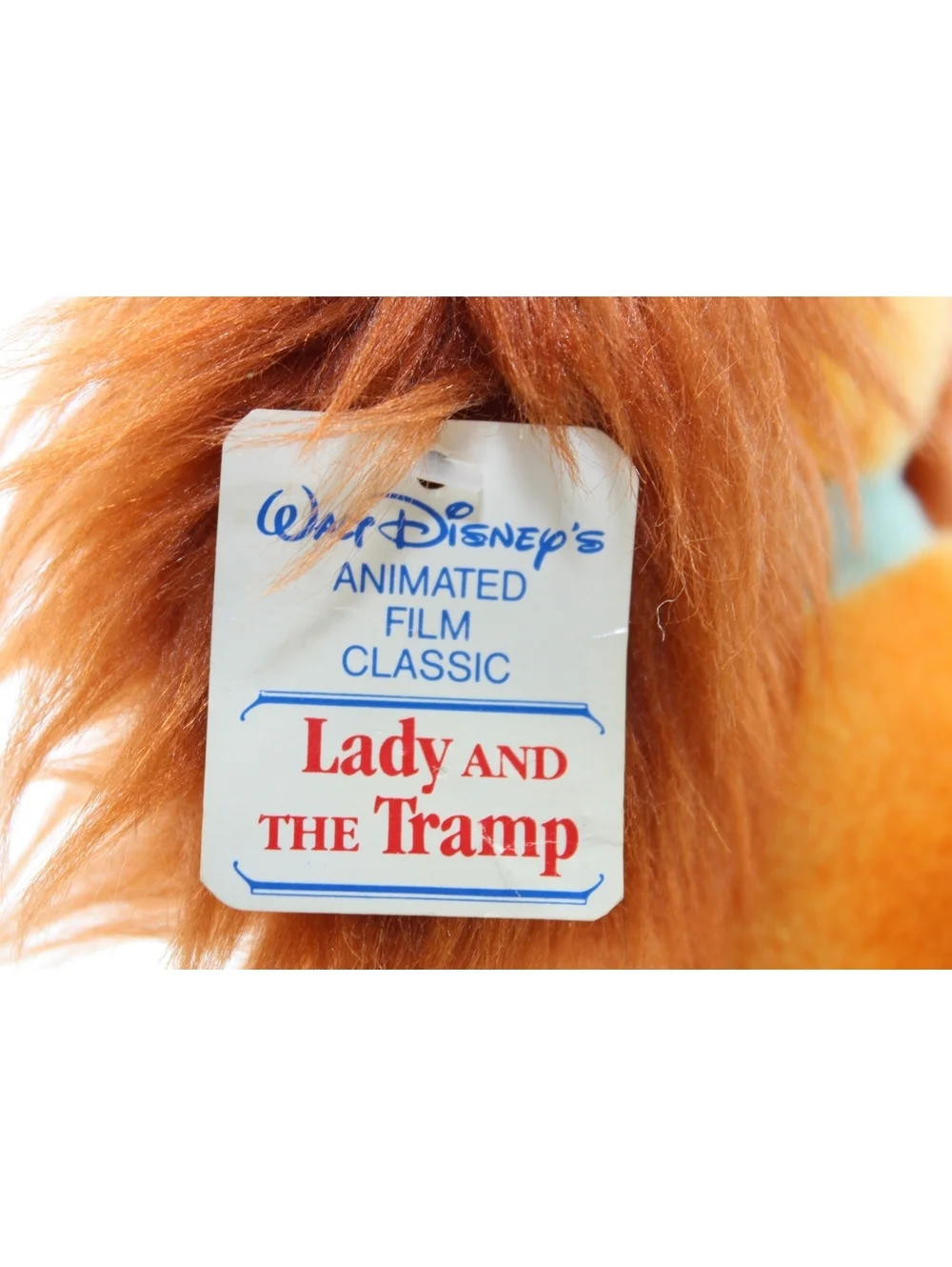 VTG 1960s Walt Disney Productions Lady and the Tramp Lady 6.5